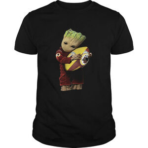 Groot Hug Washington Redskins Ball Shirt
